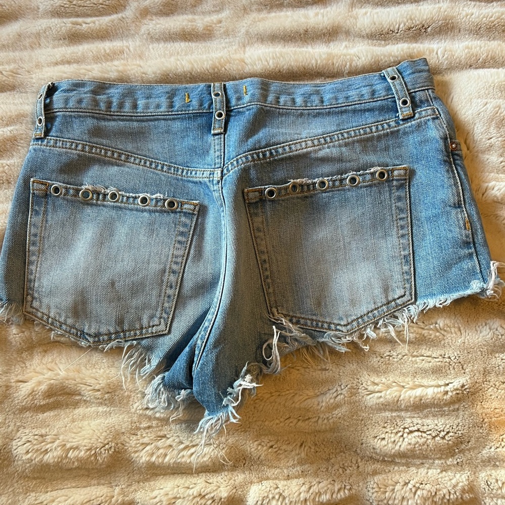 Free People Jean Shorts